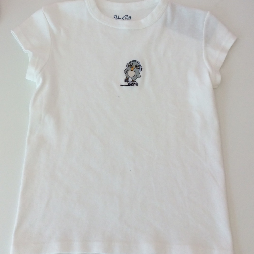 *ON HOLD* Rare Brandy Melville white penguin shirt